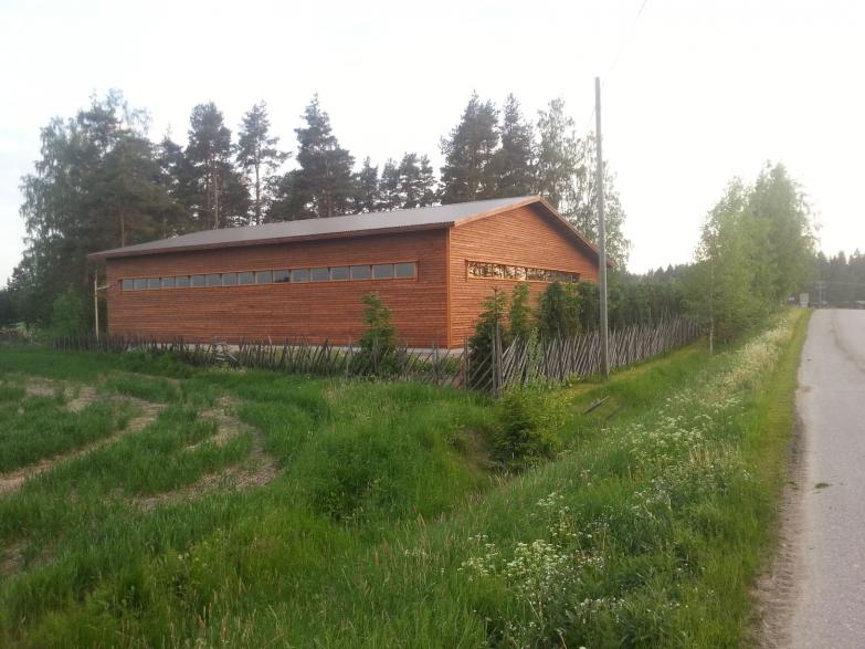 Rakennus kesäkuulla